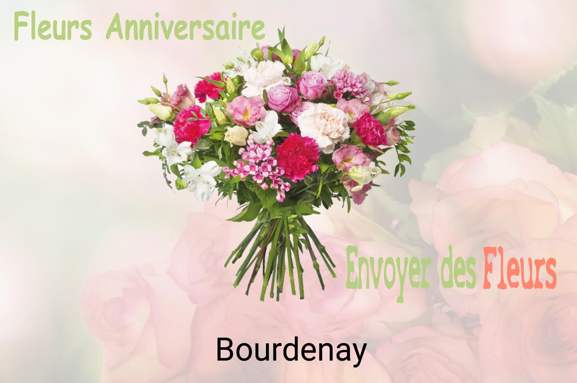 Bouquet de fleurs d’anniversaire livré à Bourdenay